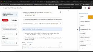 Deploy Your Website on Cloud Run | GSP659