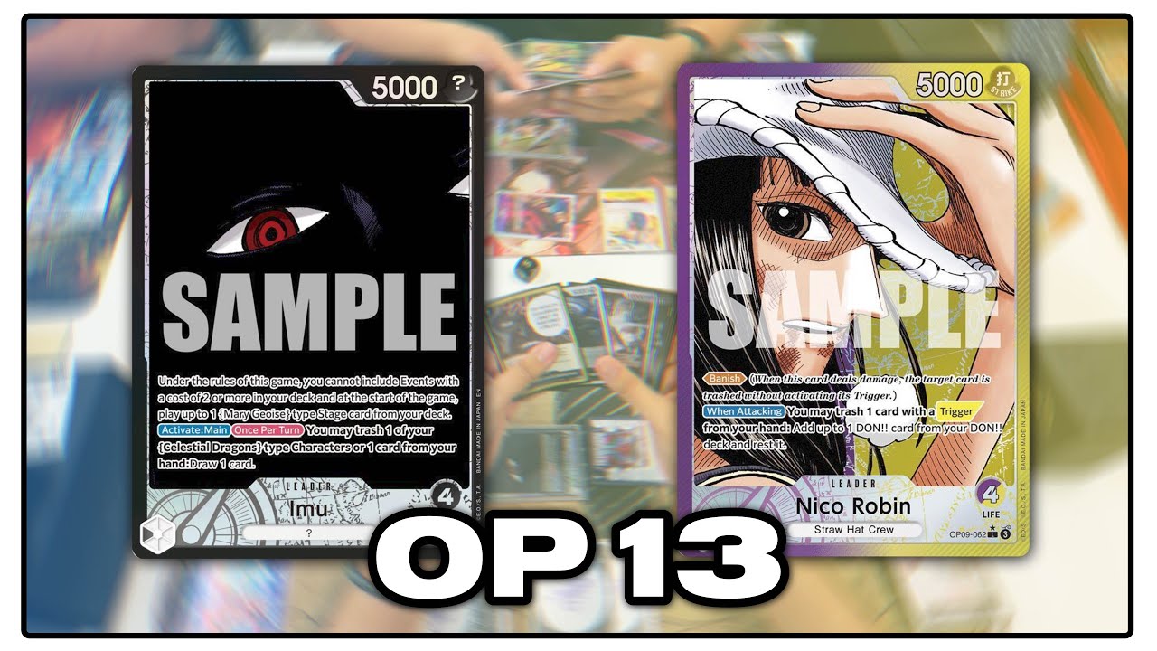 Imu VS Nico Robin | OP-13 | One Piece TCG