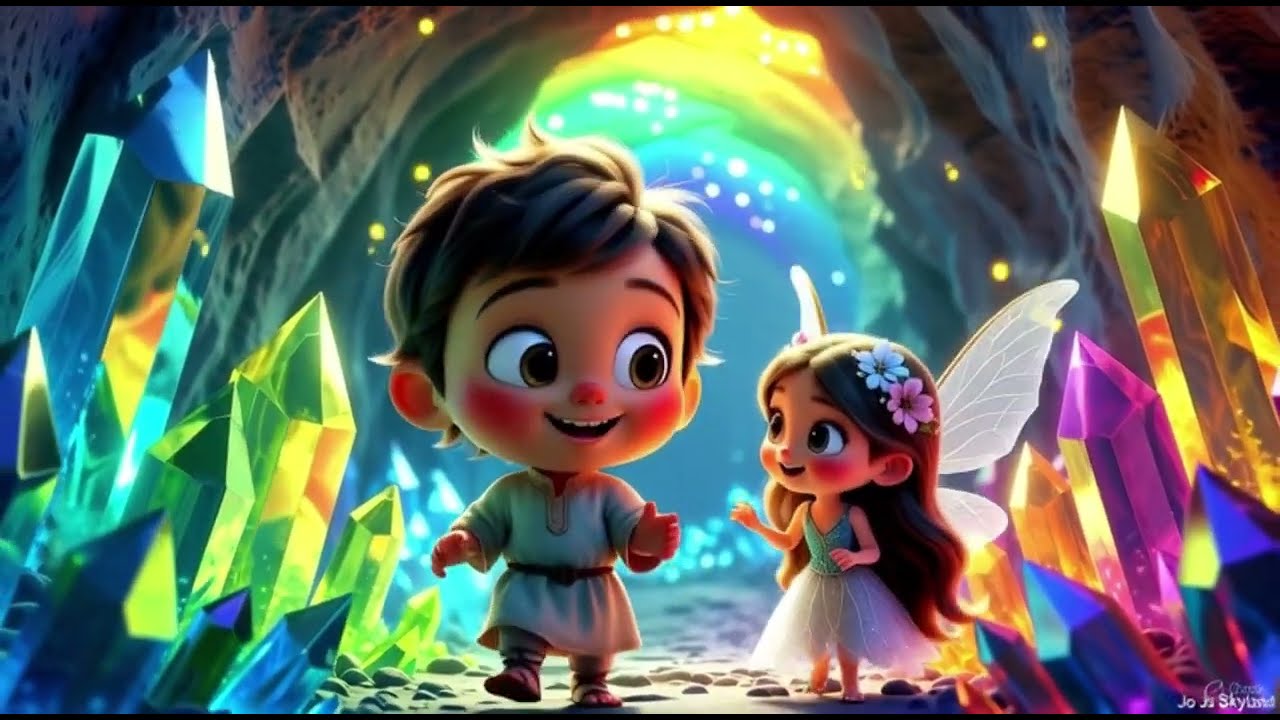 Rainbow Crystal Song 💎 | Magical Kids Song | Fun Learning Nursery Rhyme