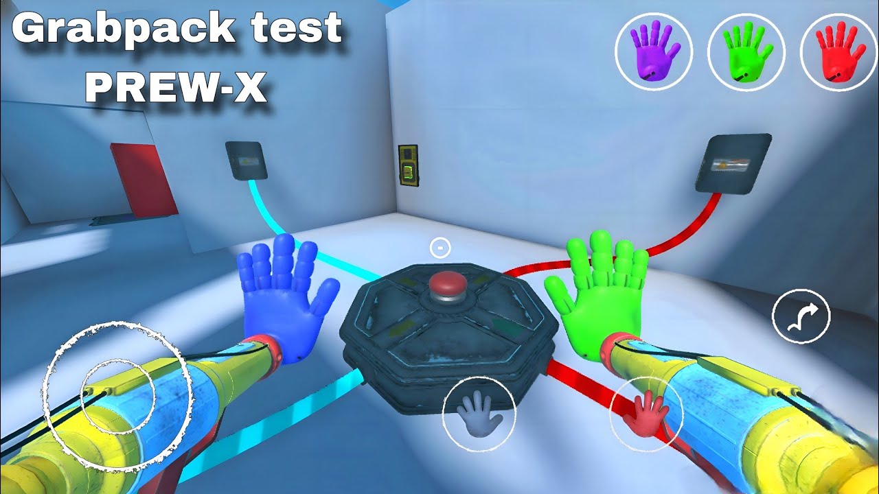 Система Grabpack: Prew-X Новинка! Мобильные головоломки Roblox + Полная версия игры