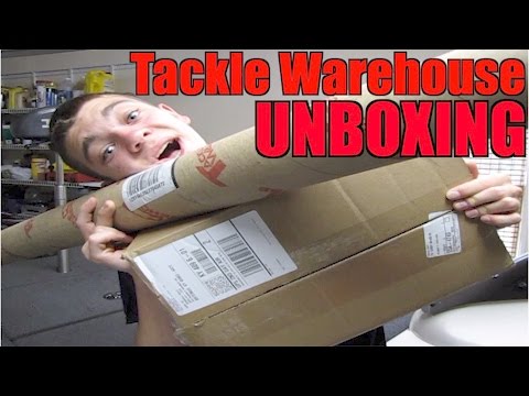 $350 Tackle Warehouse Unboxing!!! - YouTube