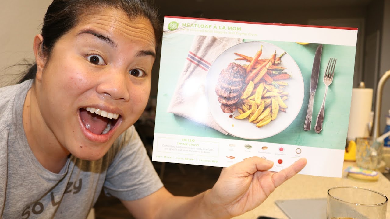 Cooking with Nerdy Newb: HelloFresh Meatloaf A La Mom