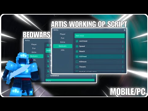 Artis Bedwars Script With Working OP Features, Mobile/Pc Supported! | Fluxus, Arceus x, Delta