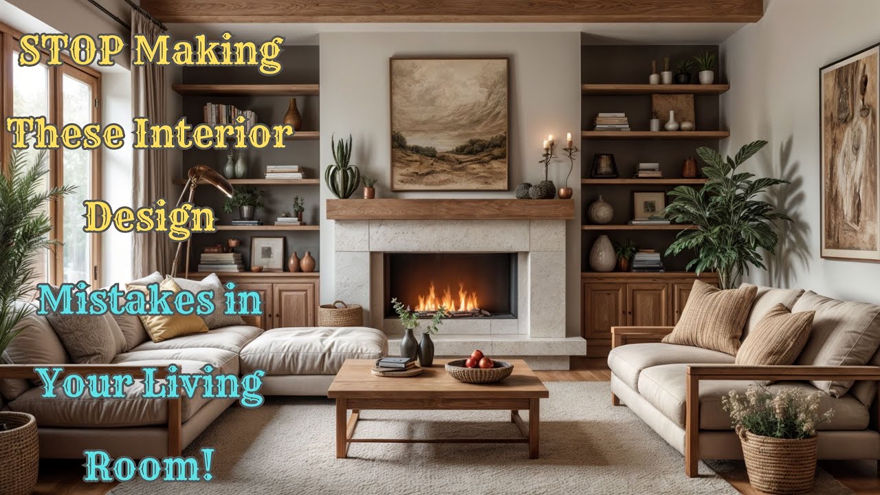 STOP Making These Interior Design Mistakes in Your Living Room! - YouTube