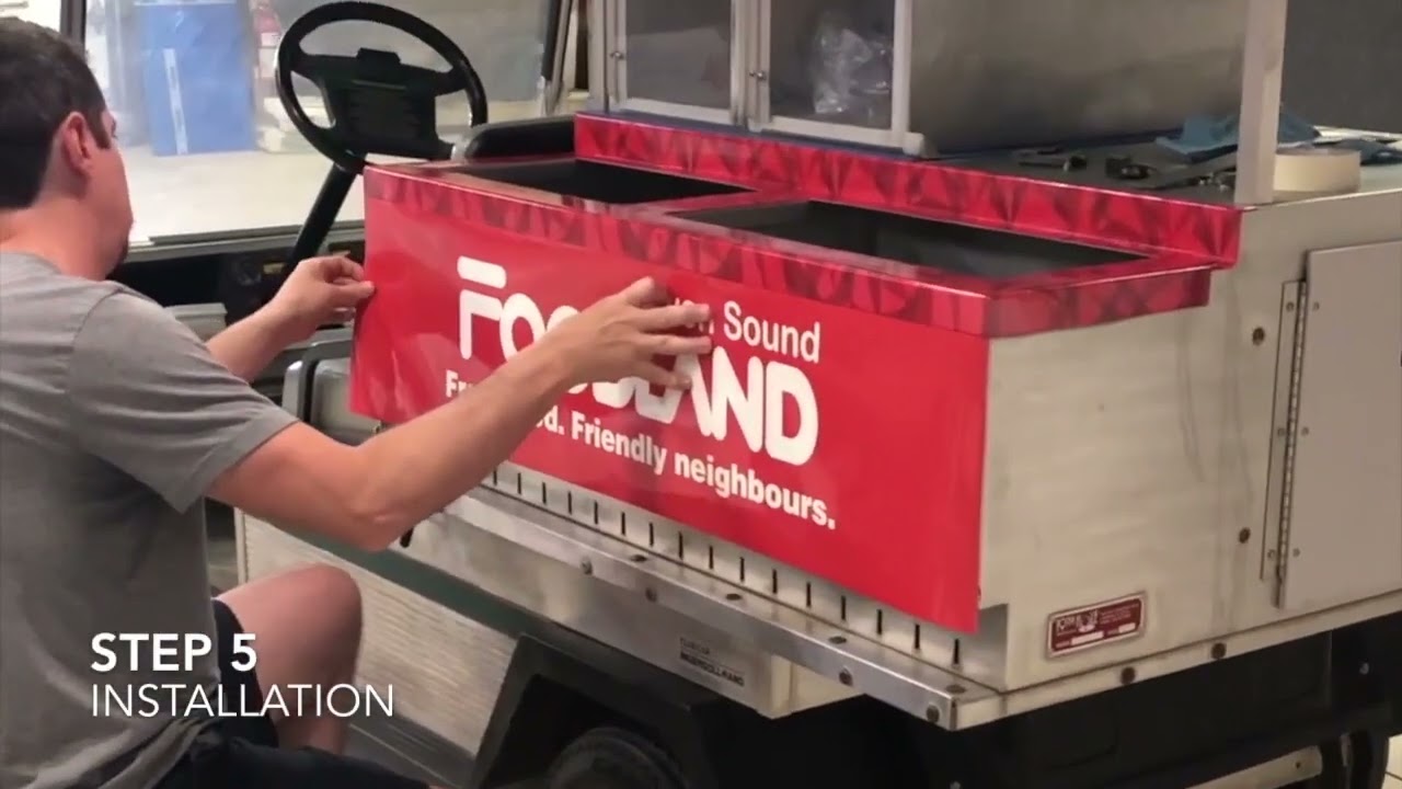 Sign Street – Legacy Ridge Golf Cart Wrap