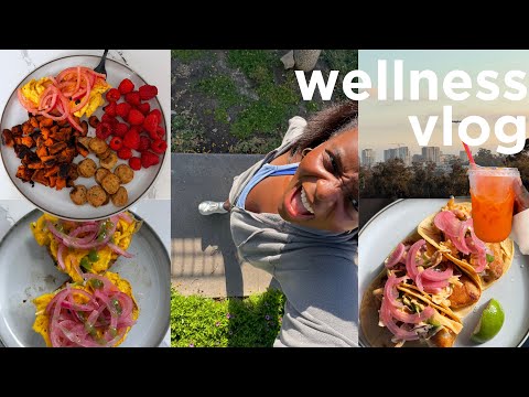 Wellness vlog | what Im eating and doing in the gym to grow muscle and improve overall health 🧘‍♀️