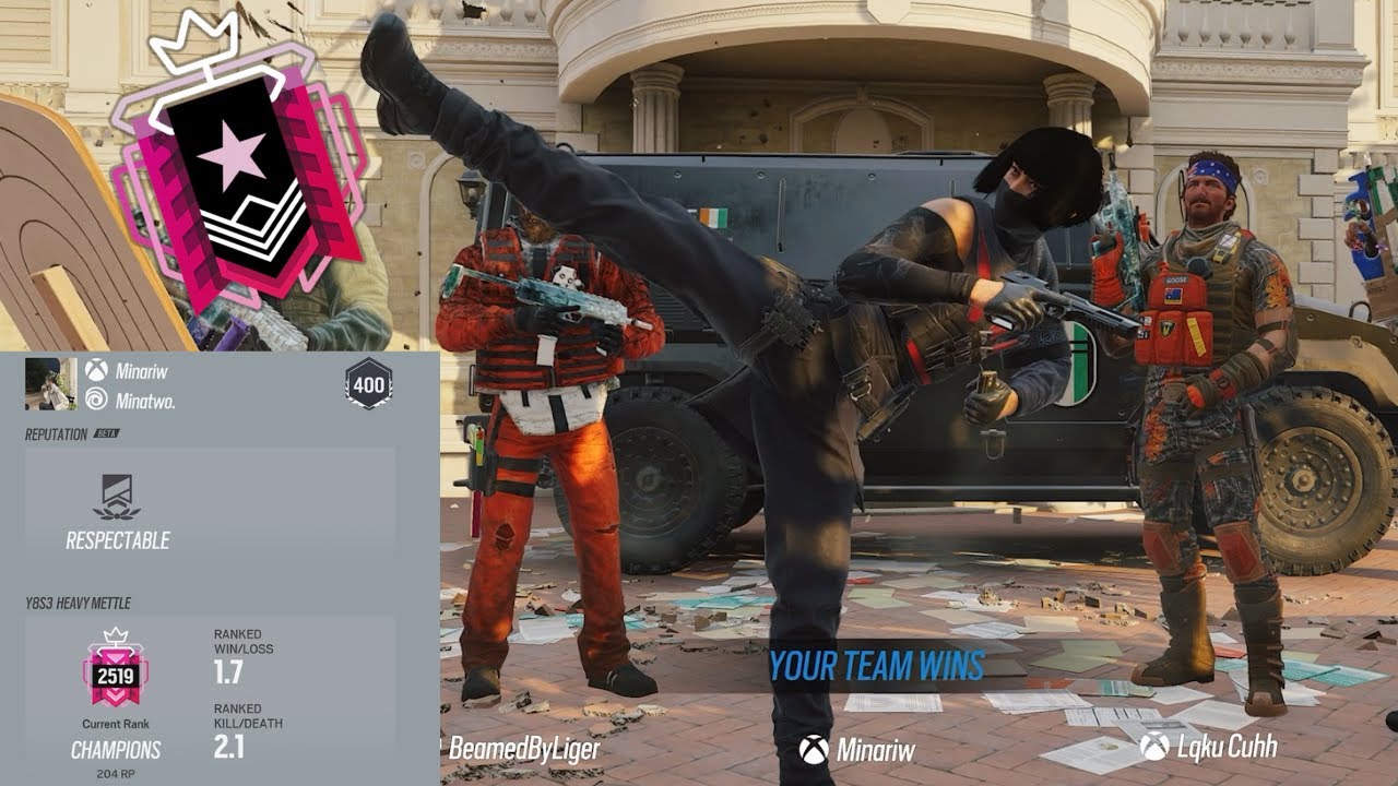 BEST DEEP FREEZE CONTROLLER CHAMPION? - Rainbow Six Siege Ranked Highlights