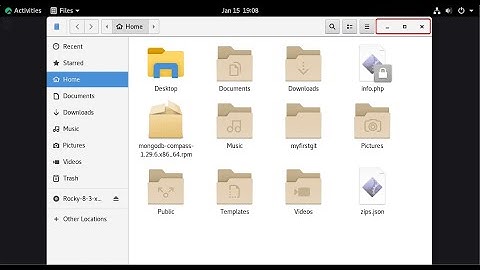 How to enable Minimize and Maximize buttons on Almalinux or Rocky Linux 8