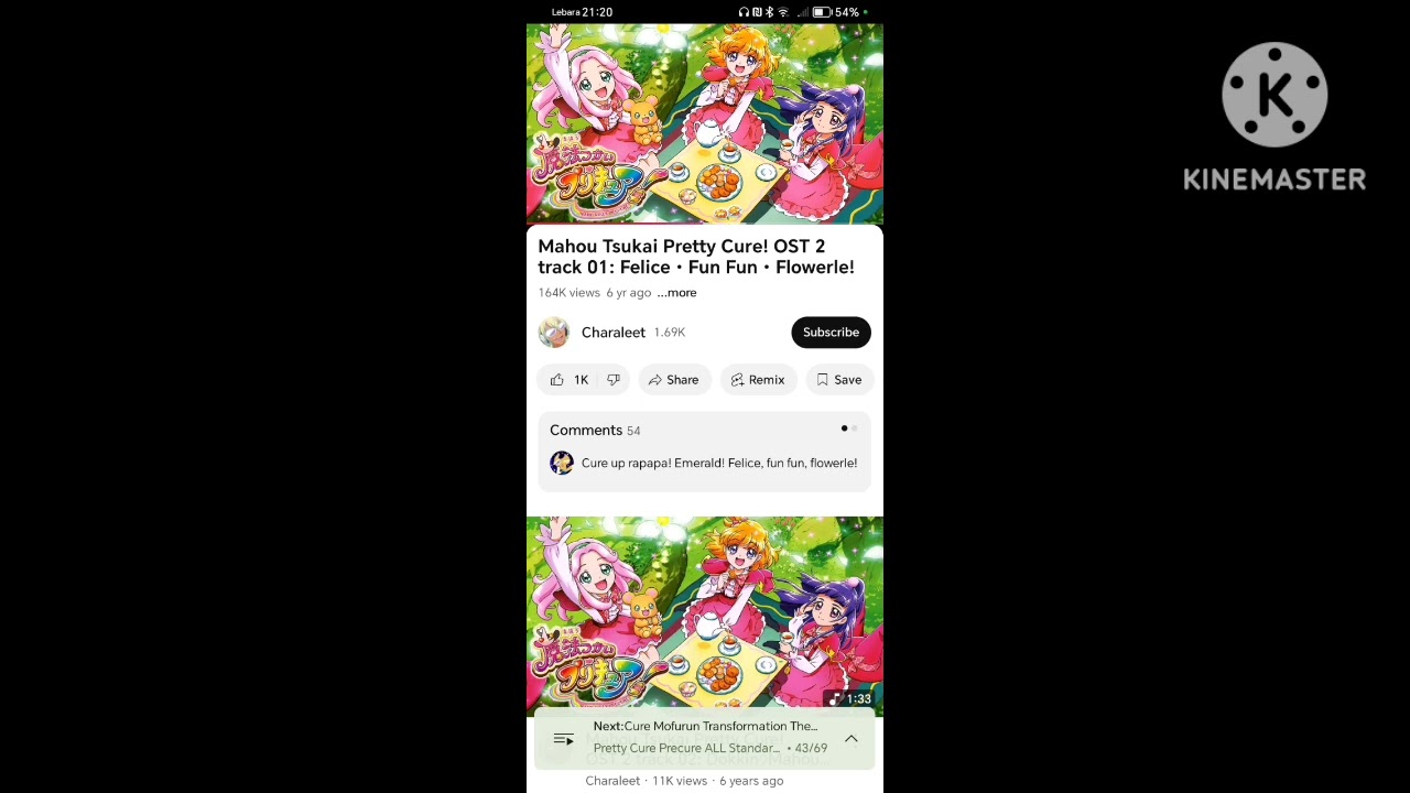 Witchy Precure OST Cure Felice Transformation In A Lower Pitch 