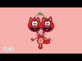 Space Goofs | 🍒Stereo Monovici cherry cat's spinning and claws shortening test🍒 (read desc)