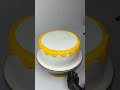Perfect Yellow Drip Cake 💛 So Satisfying to Watch #cake #caketraining