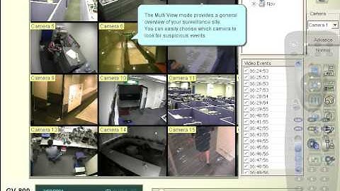 Geovision IR viewlog