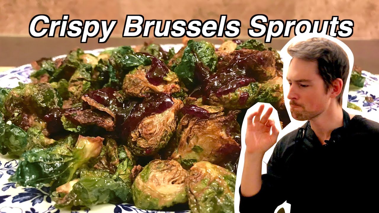 Brussels sprouts SECRET CRISPY recipe