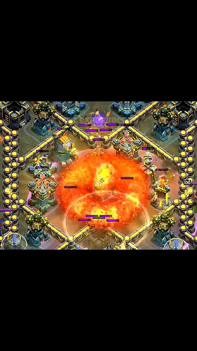 Grand Warden fireball  attack 😱🔥✅#clashofclans #coc #gaming #shorts #shortvideo #viral #cocshorts