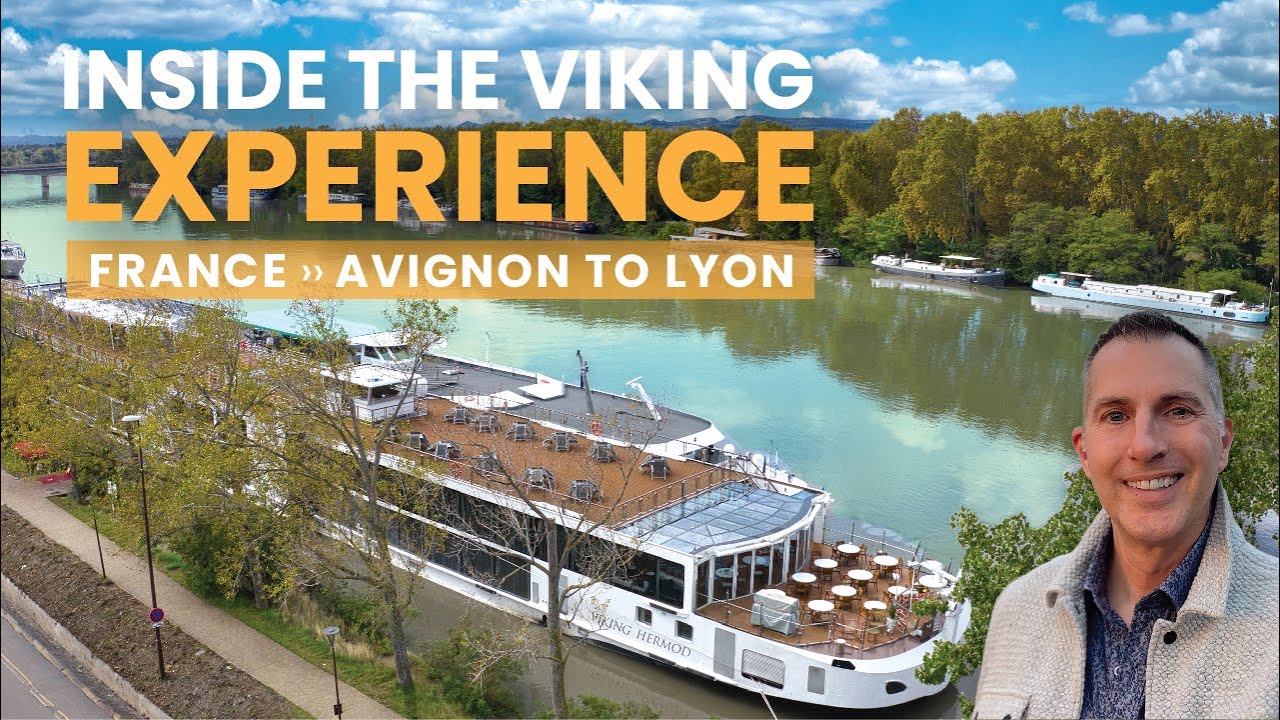 Viking River Cruise along the Rhone River in France - YouTube
