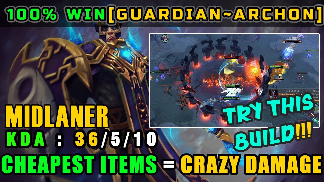 WTF SILENCER +118 Perma Int Stolen [Cheapest items = Crazy Damage? TRY THIS BUILD] Dota 2 7.29d