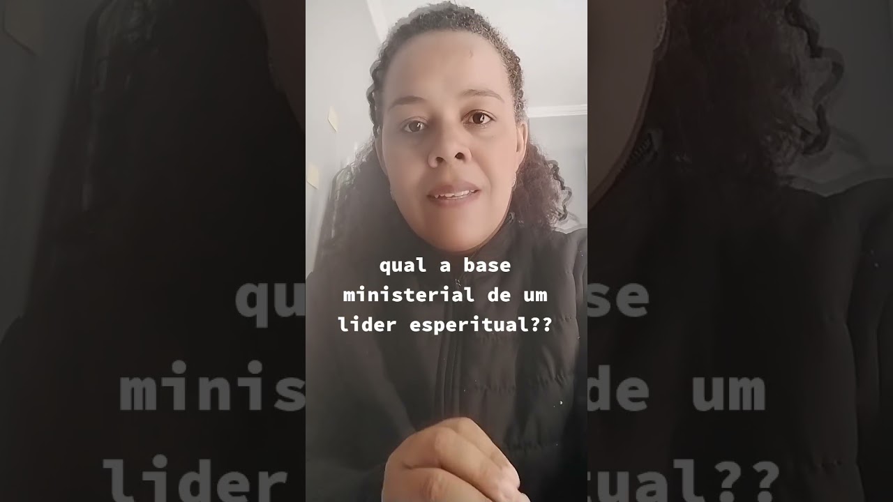 Qual a base cristã de um líder espiritual?