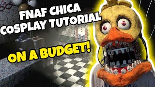 How To Make A Withered Chica Cosplay Head! | FNAF 2