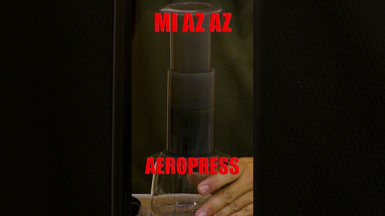 Aeropress: A kávézás következő generációja