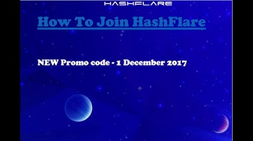 How To Join HashFlare! NEW Promo code - 1 December 2017!!!