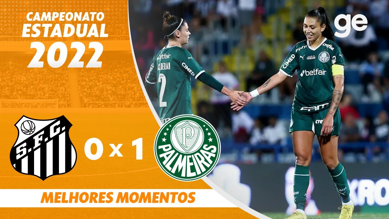 Palmeiras vence o Santos e é campeão do Paulista feminino