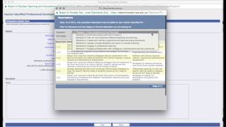 Logging teacher identified professional learning