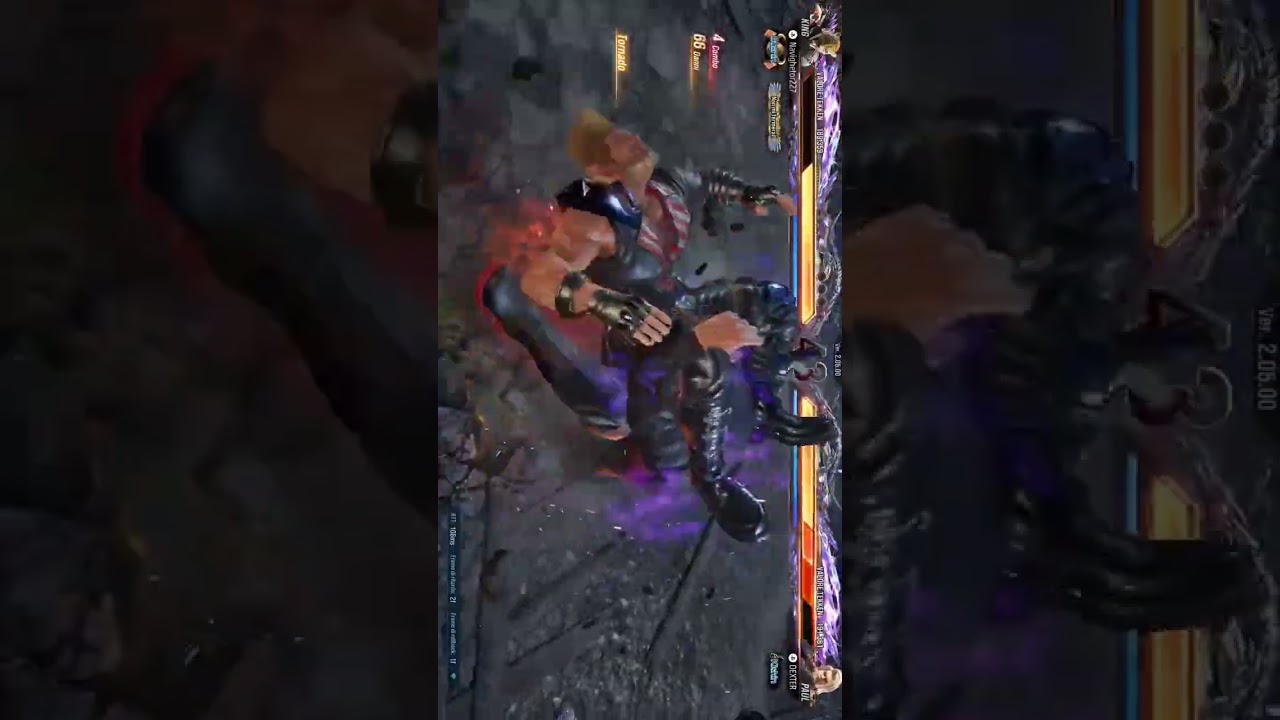 1°》King Vs Paul tekken tournament 