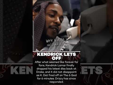 Kendrick Lamar Fires Back at Drake with Euphoria Diss Track! @worldstarhiphop