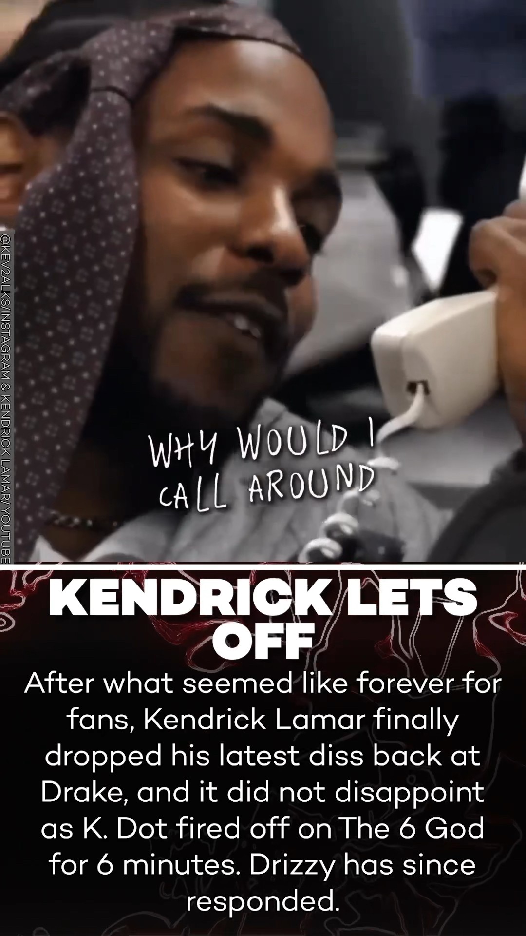 Kendrick Lamar Fires Back at Drake with Euphoria Diss Track!