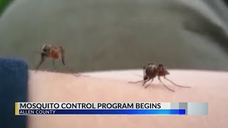 Mosquito control underway in Allen County, residents asked to help