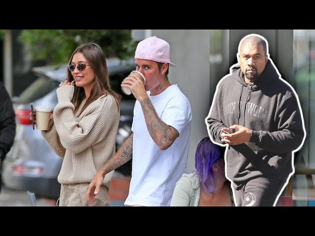 Hailey Baldwin Brushes Off Kanye West's Nose Job Accusations During Coffee Date With Justin Bieber