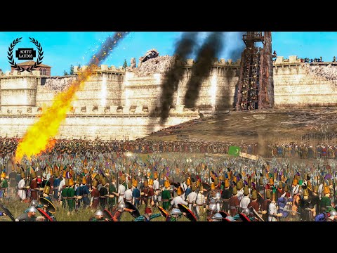 Battle of Constantinople | Ottoman Empire vs Romans - Epic Cinematic Total War Battle