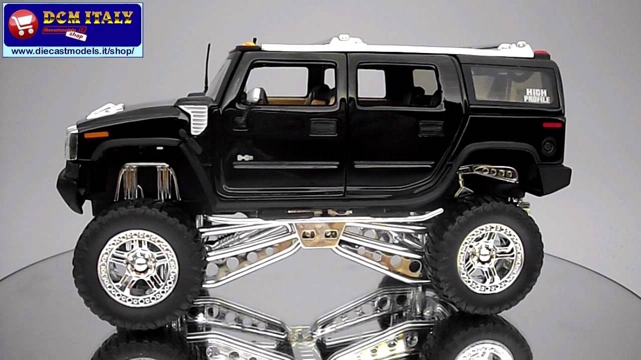 Hummer H2 Monster - Jada Toys - 1:24 - YouTube