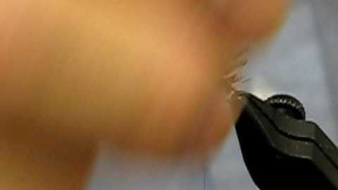 how to tie a griffith gnat