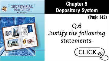 SYJC-SP, Digital Guide, Chapter 9 - Depository System, Page 142, Question 6
