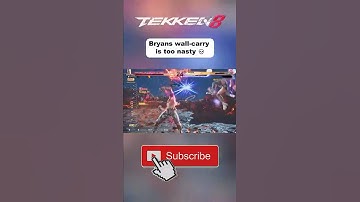 Bryan Fury Has The Best Wall Carry In Tekken 8 #gaming #bryanfury #tekken8 #fgc #shorts