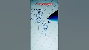 how to do Signature  ✨Dolly✨#signature #shorts #calligraphy #shortvideo #short #youtubeshorts #diy