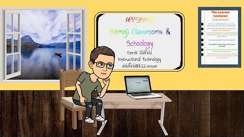 Bitmoji + Schoology Appsmash