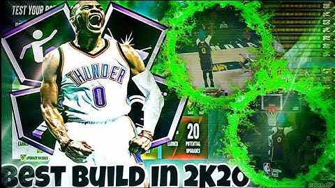 BEST PG BUILD IN 2K20! 61 BADGE RUSSELL WESTBROOK BUILD IS UNSTOPPABLE!