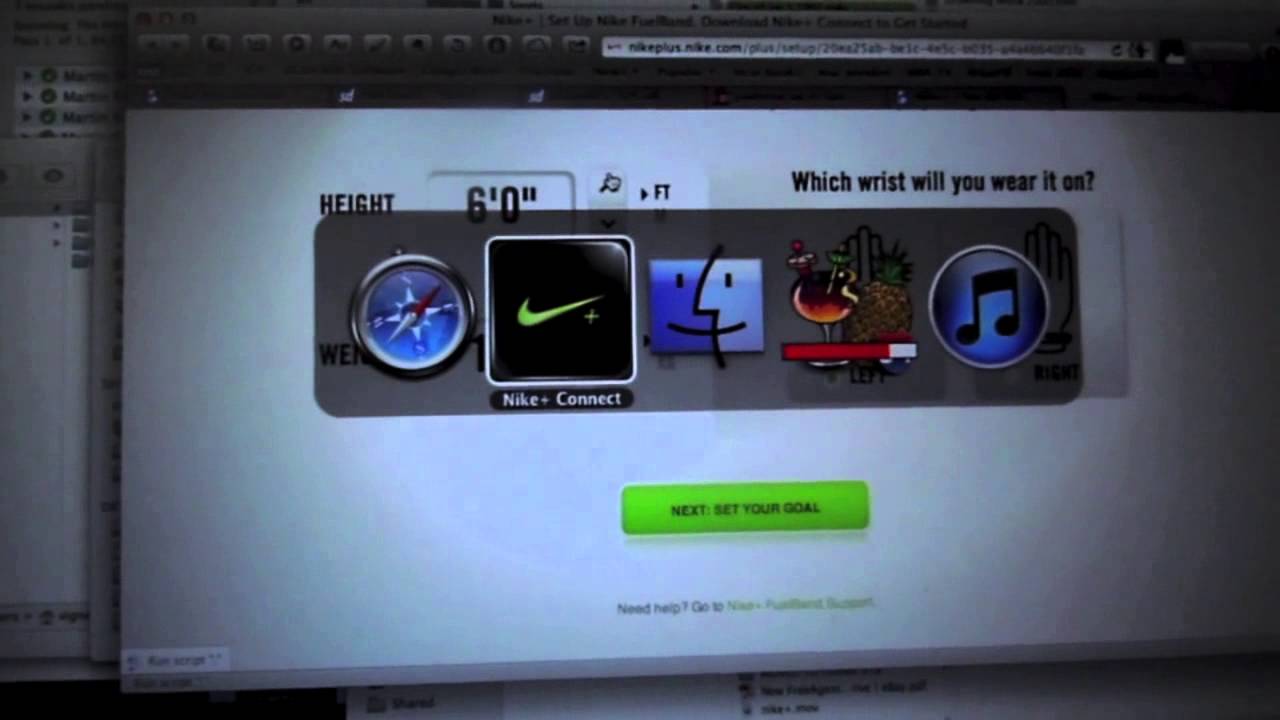 nike plus fuelband setup