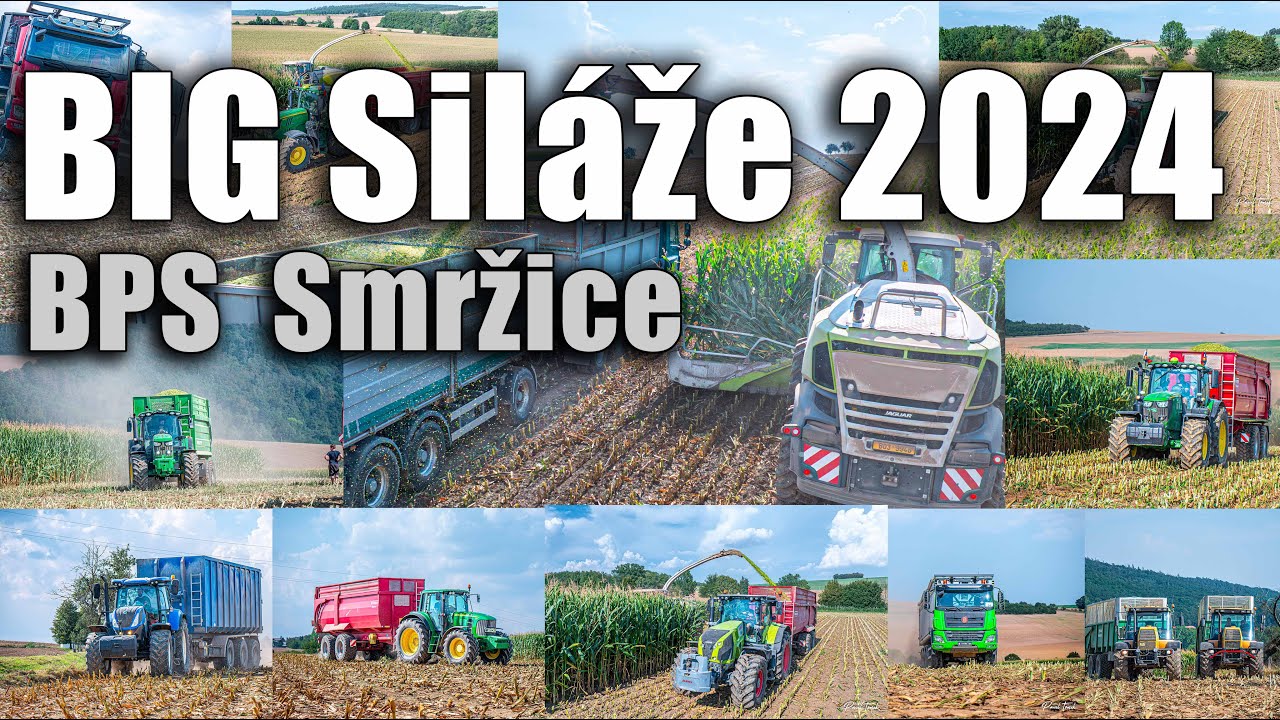 Obří siláže kukuřice 😱 BPS Smržice 2024| 👹 Claas Jaguar 990 | Giant silage corn 2024