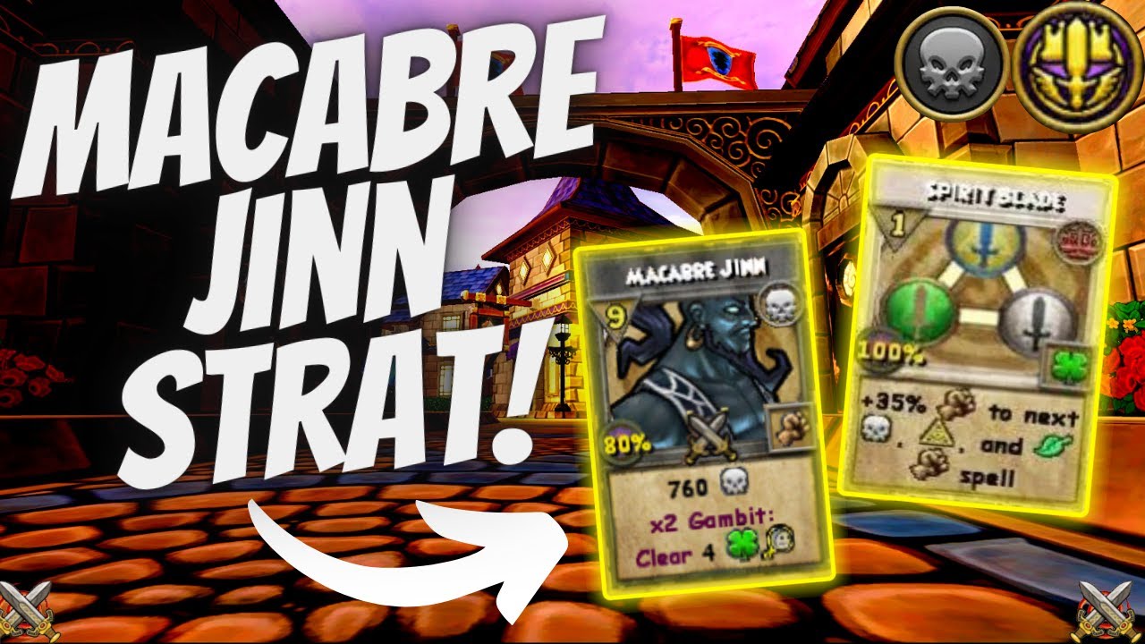 Wizard101: Max Death PvP (150) Death Jinn Strat!