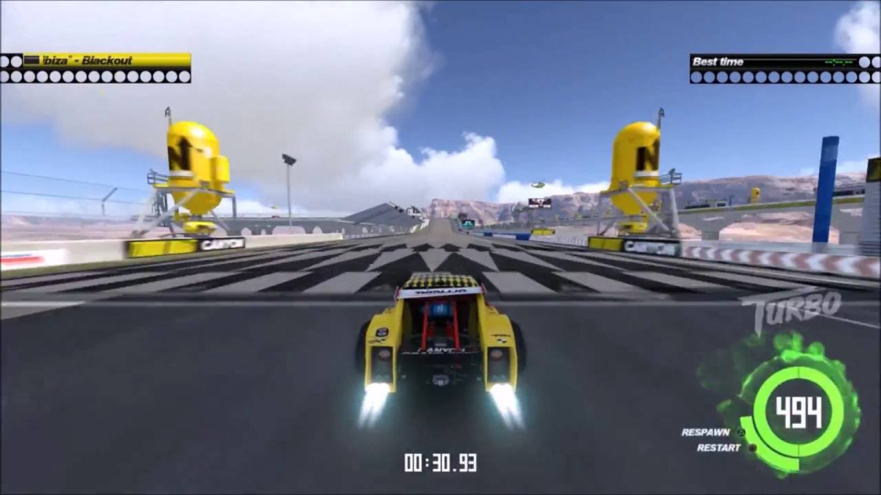 TrackMania Turbo - Custom Track Max Speed - YouTube