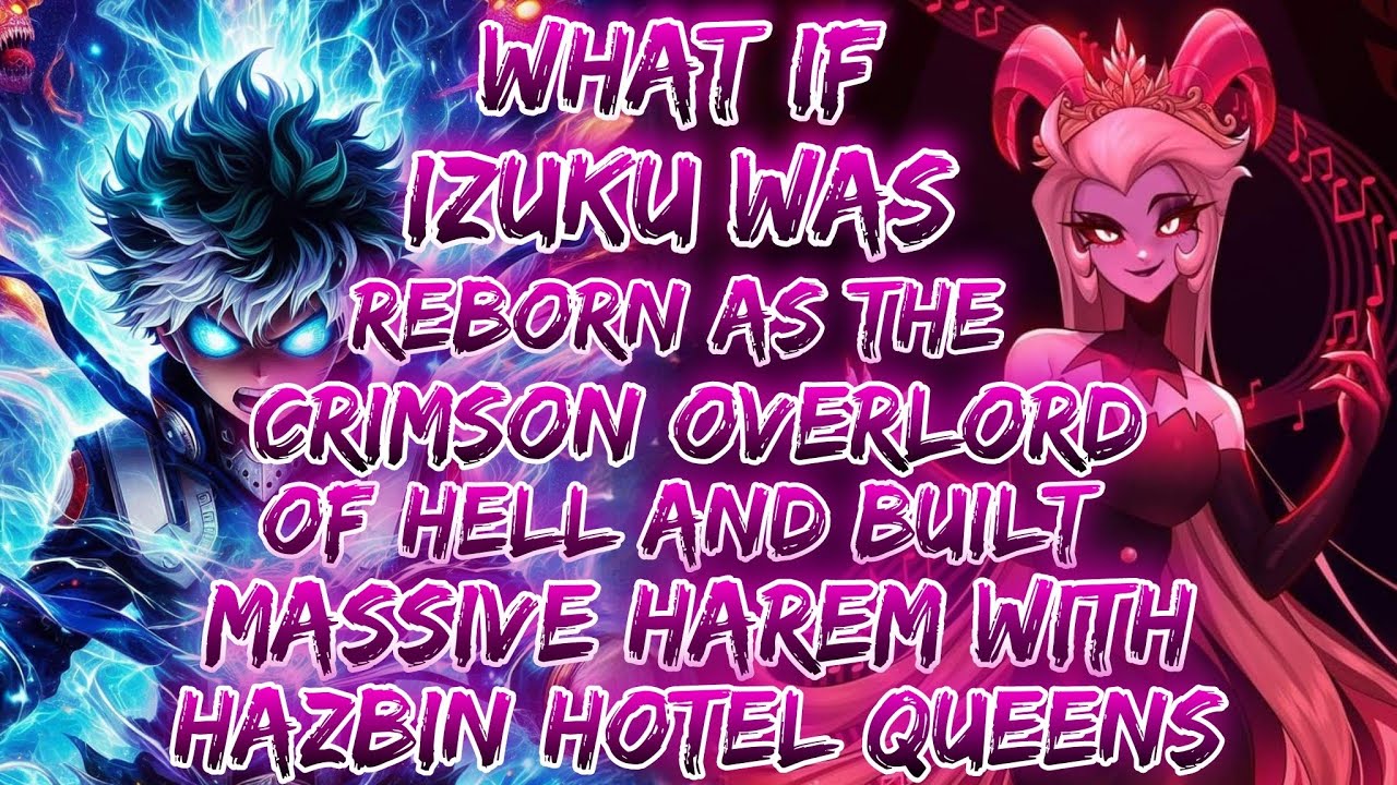 If Izuku Was Reborn As The Crimson Overlord Of Hell And Built Massive Harem With Hazbin Hotel Queens
