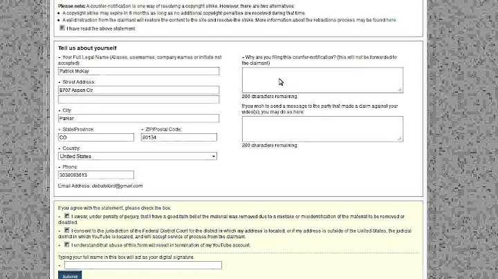 How to File a DMCA Counter-Notification (Copyright Tutorial)