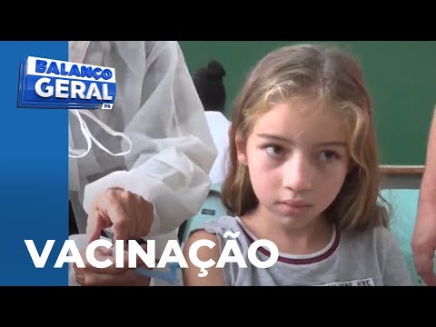 Londrina libera vacinação  para crianças de 3 a 5 anos contra o Coronavírus