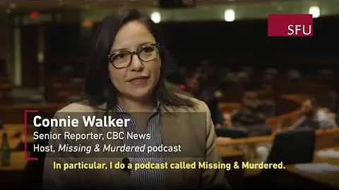 SFU News: Subverting the Genre - Connie Walker's M...
