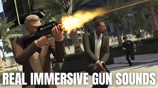 SONS DE ARMAS REALISTAS PARA GTA 5! Real Immersive Gun Sounds screenshot 1