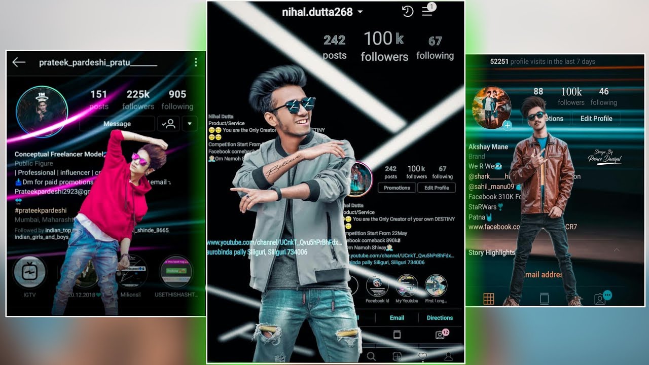 Instagram profile futuristic photo editing | Insta viral photo editing | Instagram profile editing