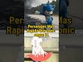 3 PERSONAJES MAS RAPIDO QUE SONIC #anime #sonic